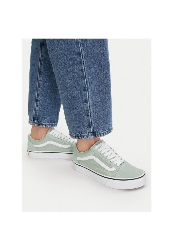 Tenisówki Vans. Kolor: zielony