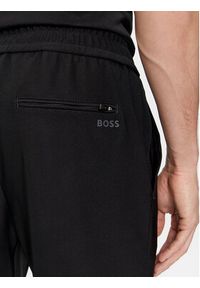 BOSS - Boss Spodnie dresowe T_Flex 50500615 Czarny Tapered Fit. Kolor: czarny. Materiał: syntetyk