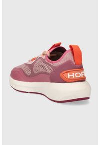 HOFF - Hoff sneakersy WAVE DYNAMIC kolor różowy 22318004. Nosek buta: okrągły. Zapięcie: sznurówki. Kolor: różowy. Materiał: guma. Obcas: na platformie #3
