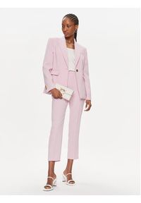 Pinko Spodnie materiałowe Parano 102861 7624 Różowy Regular Fit. Kolor: różowy. Materiał: syntetyk