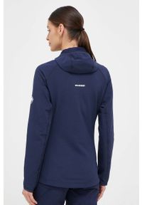 Mammut bluza sportowa Madris Light kolor granatowy. Kolor: niebieski. Materiał: polar, skóra, materiał, włókno. Styl: sportowy #2