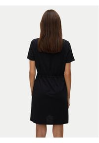 Vero Moda Sukienka codzienna Luna 10325626 Czarny Regular Fit. Okazja: na co dzień. Kolor: czarny. Materiał: bawełna. Typ sukienki: proste. Styl: casual #2