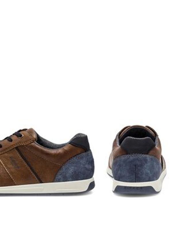 Rieker Sneakersy 11928-25 Brązowy. Kolor: brązowy. Materiał: syntetyk