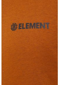 Element - Bluza. Kolor: brązowy. Wzór: nadruk #5