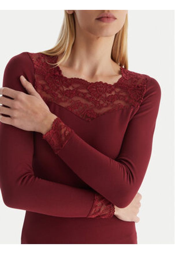 YSABEL MORA - Ysabel Mora Bielizna termoaktywna górna 70005 Różowy Slim Fit. Kolor: różowy. Materiał: syntetyk