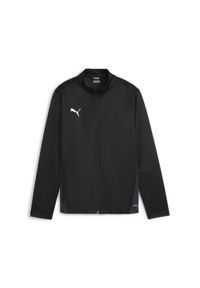 Dziecięca bluza dresowa Puma TeamGoal. Kolor: czarny. Materiał: dresówka. Sport: piłka nożna