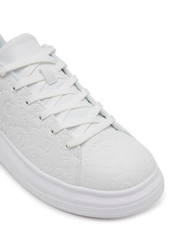 Just Cavalli Sneakersy 78QA3SBE ZSC31 Biały. Kolor: biały. Materiał: skóra