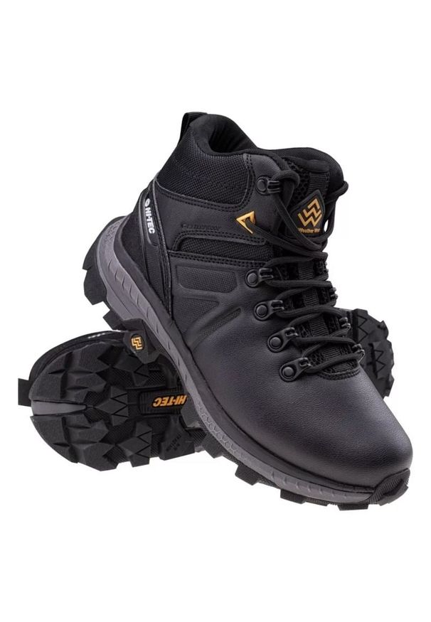 Hi-tec - Buty Hi-Tec K2 Thermo Hiker W 92800555307 czarne. Kolor: czarny. Materiał: materiał, guma. Szerokość cholewki: normalna. Styl: klasyczny