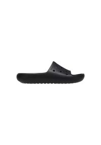 Mules Femme Mules Crocs CLASSIC SLIDE V2 BLK Noir Noir. Kolor: czarny. Materiał: materiał, syntetyk. Styl: sportowy #1