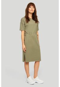 Greenpoint - Dzianinowa, bawełniana sukienka. Materiał: bawełna, dzianina