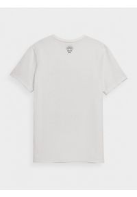 outhorn - T-shirt z nadrukiem męski. Okazja: na co dzień. Materiał: dzianina, bawełna. Wzór: nadruk. Styl: casual #11