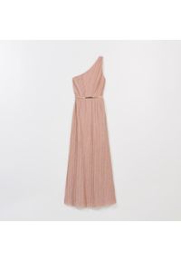 Mohito - Sukienka z paskiem - Różowy. Kolor: różowy #1