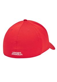 Under Armour - Męska Czapka Z Daszkiem Blitzing. Kolor: czerwony