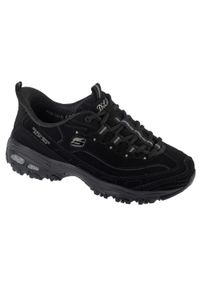 skechers - Buty sportowe Sneakersy damskie, Slip-Ins: D'Lites - Classic Remix. Kolor: czarny. Sport: turystyka piesza #1