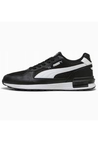 Buty Sportowe Męskie Puma Graviton Sl Remix. Zapięcie: sznurówki. Kolor: czarny. Materiał: materiał. Szerokość cholewki: normalna. Sport: turystyka piesza
