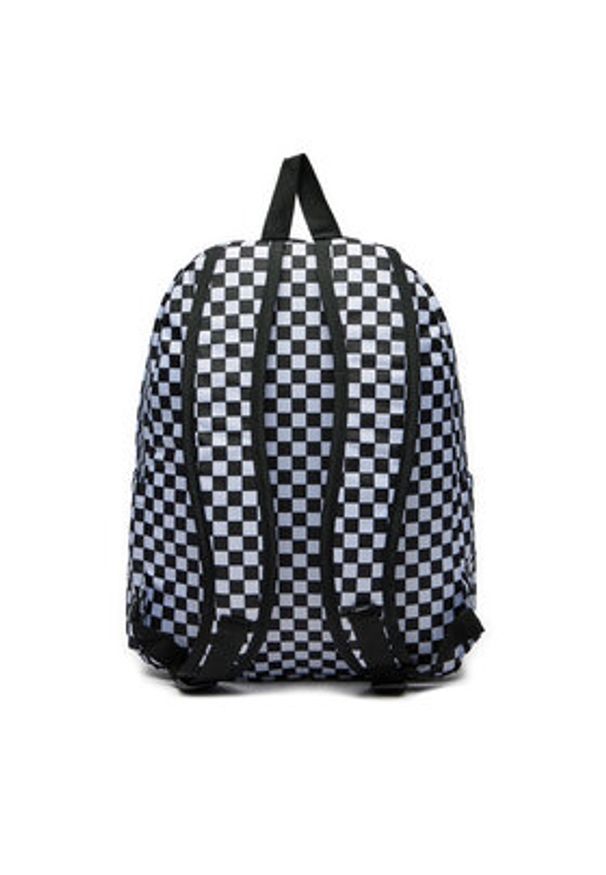 Vans Plecak Old Skool Check Backpack VN000H4XY281 Czarny. Kolor: czarny. Materiał: materiał