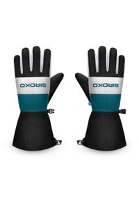 SIROKO - Zimowe rękawice narciarskie Sporty zimowe Siroko MISTY Black. Kolor: czarny. Materiał: materiał, tkanina. Technologia: Thinsulate. Sezon: zima. Sport: narciarstwo