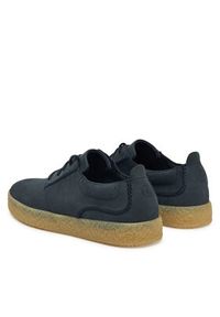 Clarks Sneakersy StreethillLace 26183960 Granatowy. Kolor: niebieski. Materiał: nubuk, skóra #4