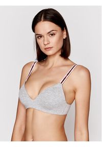 TOMMY HILFIGER - Tommy Hilfiger Biustonosz bezfiszbinowy Lighty Lined UW0UW02413 Szary. Kolor: szary. Materiał: bawełna #4