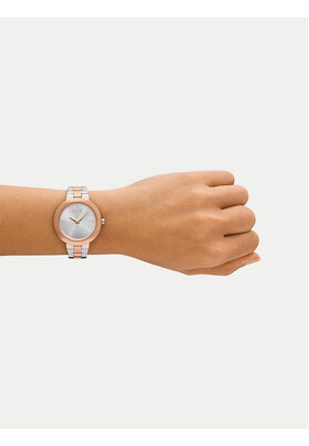 Armani Exchange Zegarek Jackie AX5172 Srebrny. Kolor: srebrny
