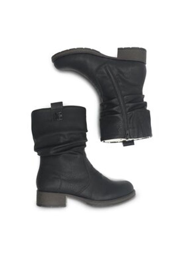 Rieker Botki Z9583-00 Czarny. Kolor: czarny