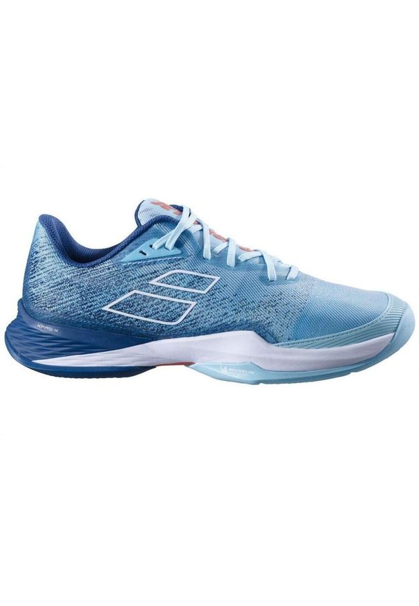 Buty tenisowe męskie Babolat Jet Mach 3 Clay Men. Kolor: niebieski, pomarańczowy, wielokolorowy. Sport: tenis