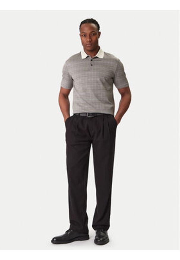 BOSS Polo H-Parris 102 50543402 Szary Regular Fit. Typ kołnierza: polo. Kolor: szary. Materiał: bawełna