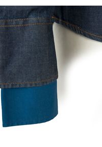 Takeshy Kurosawa Koszula "Rodeo" | 82934 | Rodeo | Mężczyzna | Granatowy. Okazja: na co dzień. Kolor: niebieski. Materiał: bawełna, elastan. Wzór: aplikacja. Styl: casual #6