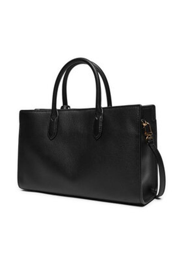 MICHAEL Michael Kors Torebka 30F4GETS2L Czarny. Kolor: czarny. Materiał: skórzane