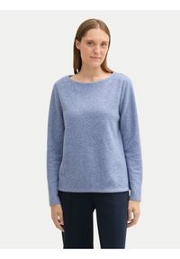 Tom Tailor Sweter 1043168 Niebieski Regular Fit. Kolor: niebieski. Materiał: syntetyk #1