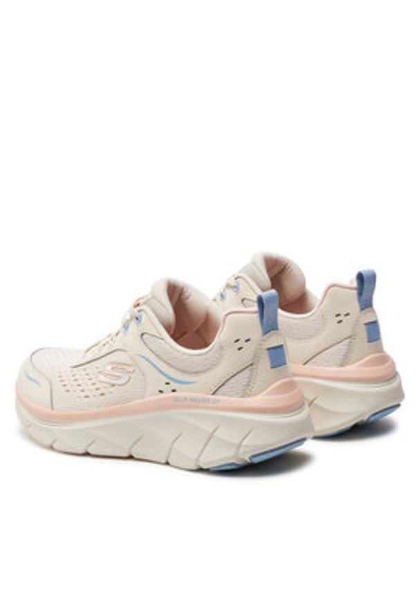 skechers - Skechers Sneakersy D'Lux Walker 2.0-Daisy Doll 150093/NTMT Beżowy. Kolor: beżowy. Materiał: materiał, mesh