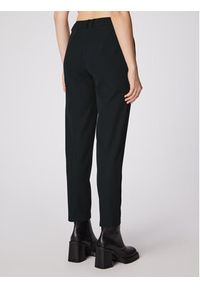 Simple Spodnie materiałowe SPD506-02 Czarny Slim Fit. Kolor: czarny. Materiał: materiał #4