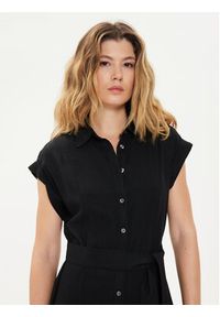 GAP - Gap Sukienka koszulowa 857655-02 Czarny Regular Fit. Kolor: czarny. Materiał: len, wiskoza. Typ sukienki: koszulowe #2