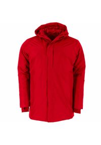 STANNO - Dziecięca pikowana wodoodporna kurtka treningowa Stanno Prime. Kolor: czerwony #1
