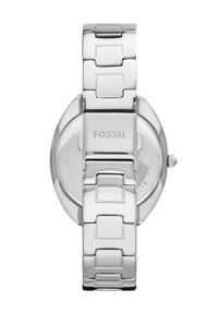 Fossil - Zegarek ES5069. Kolor: srebrny. Materiał: materiał