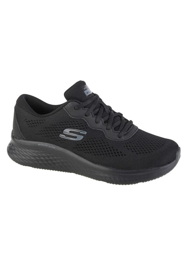 skechers - Buty do chodzenia damskie Skechers Skechlite Pro Perfect Time. Zapięcie: sznurówki. Kolor: czarny. Materiał: materiał, syntetyk, tkanina. Szerokość cholewki: normalna. Sport: turystyka piesza