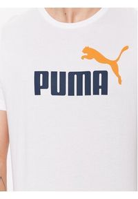 Puma T-Shirt Ess 586759 Biały Regular Fit. Kolor: biały. Materiał: bawełna #3