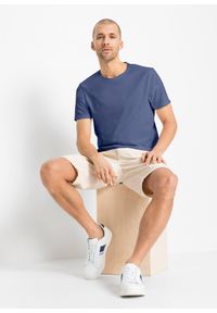 bonprix - T-shirt (5 szt.). Kolor: niebieski, biały #2