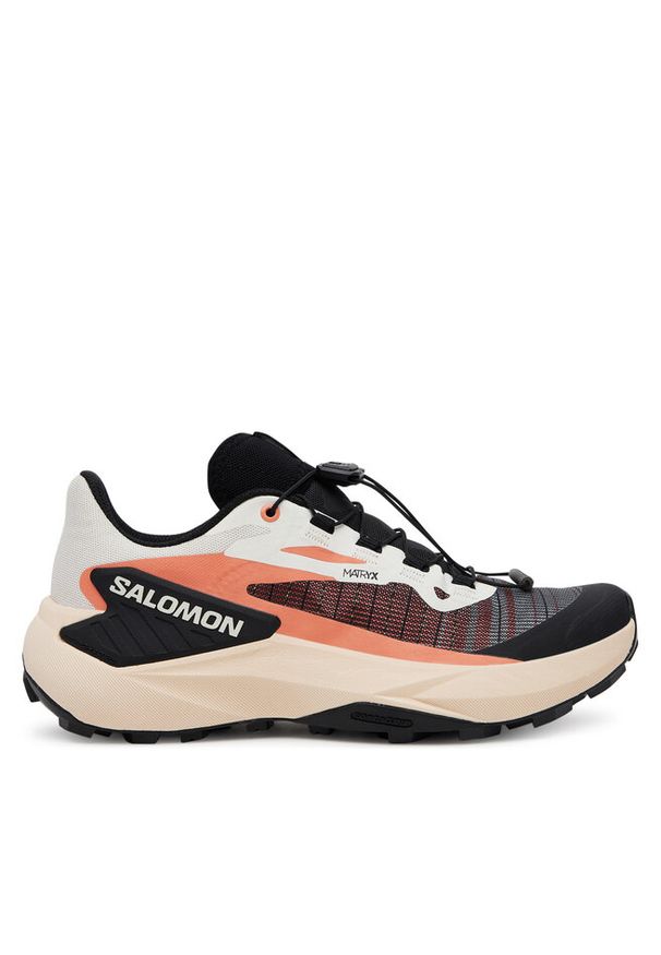 salomon - Buty do biegania Salomon. Kolor: pomarańczowy