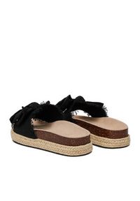DeeZee Espadryle 92529 Czarny. Kolor: czarny. Materiał: materiał #6