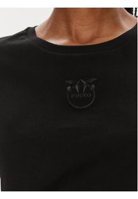 Pinko T-Shirt 100355 A1NW Czarny Regular Fit. Kolor: czarny. Materiał: bawełna #4
