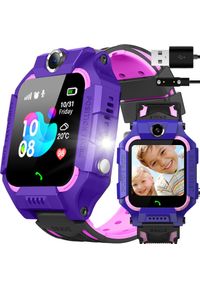 Dexxer - SMARTWATCH Y1 FIOLETOWY. Rodzaj zegarka: smartwatch. Kolor: fioletowy