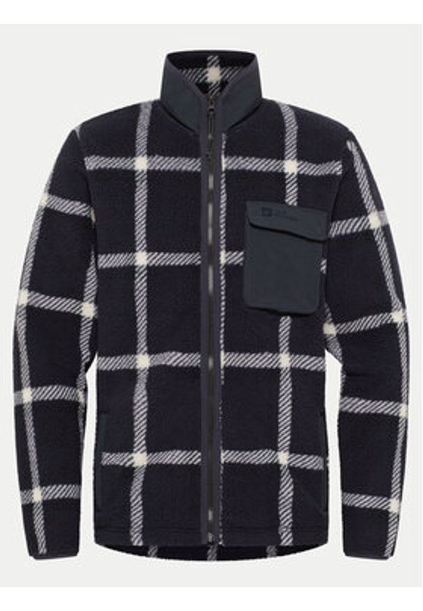 Jack Wolfskin Kurtka przejściowa Felslicht A60058 Granatowy Regular Fit. Kolor: niebieski. Materiał: syntetyk