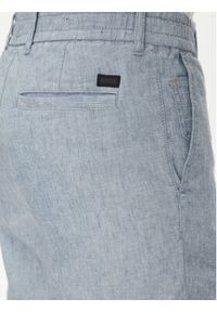 BOSS Szorty materiałowe 50536863 Niebieski Tapered Fit. Kolor: niebieski. Materiał: len, syntetyk #2