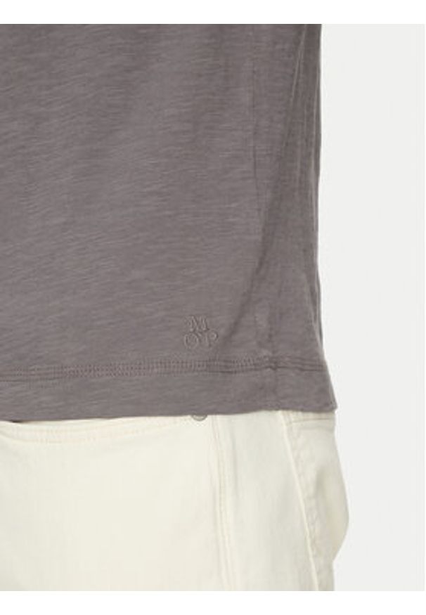 Marc O'Polo T-Shirt 523 2176 51206 Szary Regular Fit. Typ kołnierza: polo. Kolor: szary. Materiał: bawełna