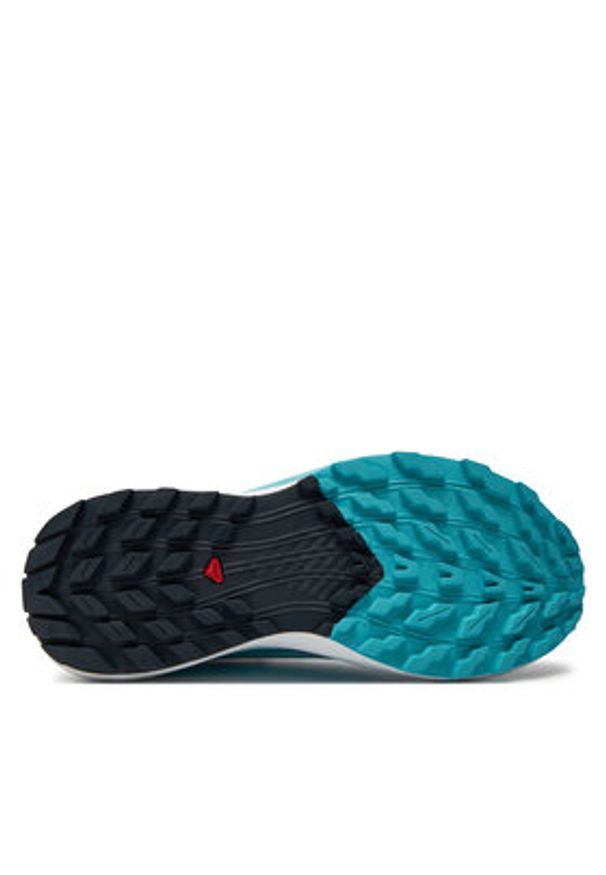 salomon - Salomon Buty do biegania Sense Ride 5 L47458900 Niebieski. Kolor: niebieski. Materiał: materiał
