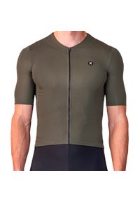 LUXA - Koszulka Kolarska Supreme. Kolor: zielony. Materiał: poliamid, elastan. Sport: kolarstwo