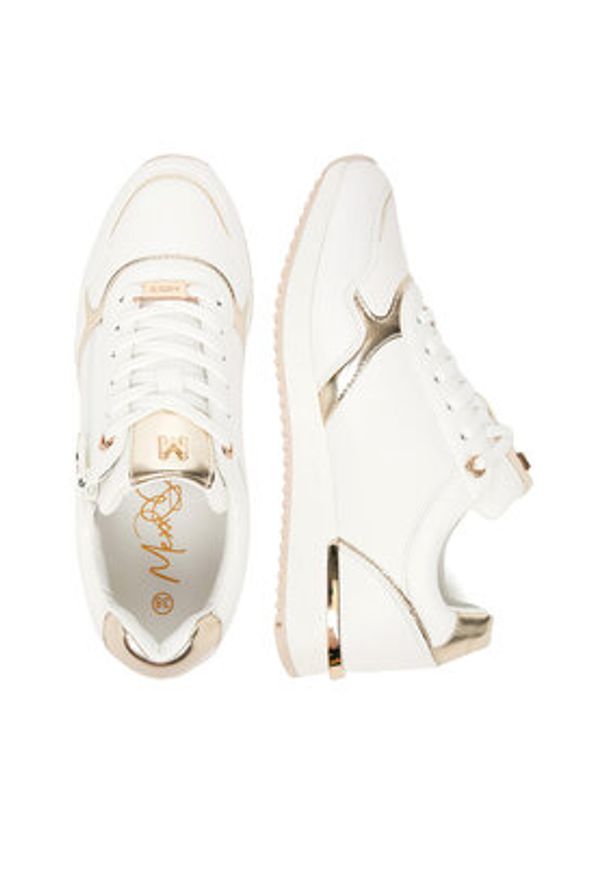 MEXX Sneakersy CEO-MI001013151W Biały. Kolor: biały. Materiał: materiał