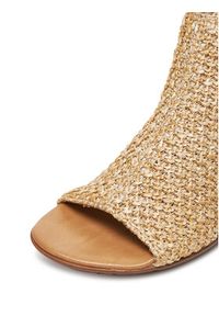 Rieker Sandały 64670-60 Beżowy. Kolor: beżowy. Materiał: materiał #2