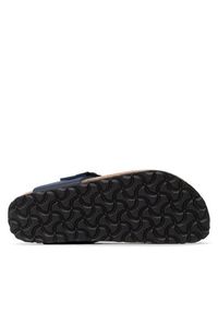 Birkenstock Japonki Gizeh Bs 0143623 Granatowy. Kolor: niebieski. Materiał: skóra